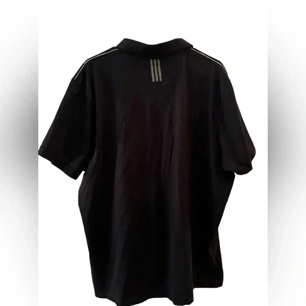 Mbrella navy cotton polo shirt